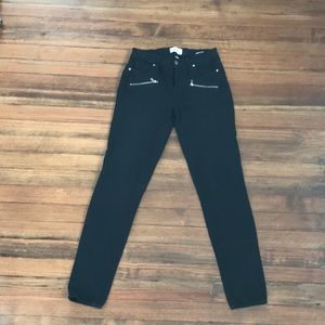 Paige Jeans black skinny leg with stretch